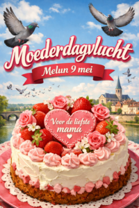 Moederdagvlucht in Melun 9 mei